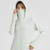 Ropa original Yunduo con protección solar de tela para mujer, UPF50+, capucha desmontable, sensación fresca, protección UV, ropa de protección solar para ciclismo al aire libre para hombre