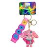 Llavero de cachorro con baño UV creativo, exquisito, lindo, colgante para mochila escolar, juguete, muñeco, adornos de escritorio, regalo, venta al por mayor