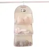 Bolsa Colgante para Guardar Ropa Interior Calcetines Sujetador Malla de Almacenamiento Multicapa Bolsa de Almacenamiento para Armario de Dormitorio Estudiantil