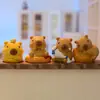Sala de Transmisión en Vivo Mini Tienda de Panadería Capibara Bolsita Sorpresa Decoraciones para Escritorio de Oficina Decoración Venta Directa del Fabricante
