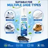 Spray Desodorante para Zapatos KineShineX para Tenis, Zapatos Deportivos, Zapatos de Piel, Botas, Cuidado Refrescante de Olores para Zapateros, Niebla Fina