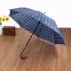 Paraguas Clásico de Cuadros, Sombrilla de Vendedor Ambulante y Paraguas a Prueba de Viento, Paraguas Grande de Mango Largo, Paraguas Reforzado para Sol y Lluvia, Paraguas al por Mayor del Fabricante