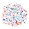 100 pegatinas de texto inspirador para cuenta de mano, bendición, material para cuenta de mano ins, energía positiva, patrón pequeño, pegatinas al agua, pegatinas sin costuras