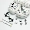 Amuletos para Zapatos Croc, Accesorios para Mujer, Clips para Zapatos DIY, Decoraciones 3D con Pedrería, Clips Desmontables, Estilo de Moda de Influencers