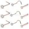 Fábrica de joyas con diamantes para piercing en la nariz, uñas y nariz, venta al por mayor, transfronteriza entre Europa y Estados Unidos
