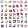Pegatinas Navideñas Populares en Varios Estilos, Pegatinas de Tatuaje de Regalo de Navidad, Pegatinas en Rollo, Pegatinas Navideñas