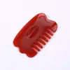 Peine de Masaje para el Hogar Terapia del Cuero Cabelludo Gua Sha Tablero de Herramienta Meridian para Hombres y Mujeres Levantamiento de Cuello y Masaje de Cuerpo Completo