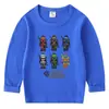 Camiseta de Algodón para Niños Versión Coreana Primavera y Otoño Cuello Redondo Manga Larga Camiseta Básica para Niños y Niñas Camiseta para Bebé