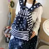Mochila Listrada Estilo Coreano Estilo Academia Ensino Fundamental Ensino Médio Viagem Ultraleve Outono Passeio de Estudo Mochila Bonita à Prova d'Água