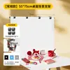 Suporte Retrátil de Fundo para Mesa, Tecido de Fundo Branco para Fotos, Papel de Fundo de PVC, Painel de Fundo, Equipamento Profissional para Estúdio