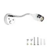 Luz LED para lectura de RV superficie cromada luz de pared para lectura de yate barco con puerto de carga USB atenuación táctil color