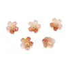 Cuentas Colgantes Flor de Cerezo de Vidrio de 10 mm Hechas a Mano Kit de Materiales para Pulsera DIY Collar Accesorios de Joyería