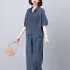[Buke] Traje de mezclilla italiano informal de otoño 24 Hangzhou