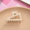 Pasador de Perlas Pasador para Baño Pin de Pelo Pin Casual Elegante Pin de Temperamento Adorno para el Cabello Celebridad de Internet Pin Retro Francés