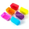 Molde de Silicona Personalizado para Pastel, Capacillos Rectangulares para Muffins, Exclusivamente Disponibles en Amazon para Ventas Transfronterizas, Molde de Grado Alimenticio