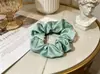 Elástico de cabelo versátil transfronteiriço de alta elasticidade, scrunchie de veludo com estampa de leopardo e strass, fornecimento no atacado, direto do fabricante