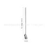 Aço Inoxidável 304 Colher Pequena Cabo Longo Colher de Café Colher de Sobremesa Dourada Colher de Presente Colher para Rosto Colher Pequena Redonda