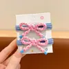 Goma para el pelo con lazo para mujer, Diadema para niños, Cuerda para el pelo de alta elasticidad y durabilidad que no daña el cabello, Goma para el pelo de niña