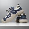Explosiones Transfronterizas de Amazon Zapatos Tallas Grandes para Hombre y Mujer Zapatos Casuales para Exteriores Zapatos de Cuero de Primera Capa Otoño e Invierno sneaker