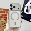 Adecuado para funda de teléfono magnética Apple 18pm, funda de PC, funda protectora mate anticaída para iPhone 17 cubierta total venta al por mayor de fábrica