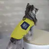 Ropa de dos patas para perro mascota Otoño e Invierno Ropa gruesa para mascotas Bichón Teddy 26 Bolsillo de mezclilla Abrigo de algodón de dos patas