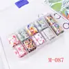 Joyería para uñas transfronteriza juego de 10 colores papel de transferencia de estrella pegatinas de papel de florcitas Aurora de colores y otros fabricantes suministro directo