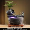 Adorno de Flujo de Agua Atractor de Fortuna para Decoración de Oficina, Decoración de Escritorio para Empresas, Regalos de Negocios, Regalos de Inauguración, Feng Shui de Alta Gama