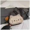Bolso Retro de Gama Alta para Mujer, Nuevo Bolso Cruzado de Dibujos Animados Lindo Otoño/Invierno 2025, Bolso de Mano Popular