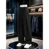 Pantalones Rectos de Pierna Ancha Plisados de Algodón Chino Otoño 2026 M-5XL Hk26638-Especial P33 Pantalones Casuales para Hombre