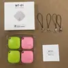 Paquete de 4 Localizadores Airtag de Repuesto para Apple, Especializado para Llaves, Carteras, Equipaje, Dispositivo Anti-Pérdida