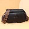 Bolso de piel auténtica estilo coreano 2022, bolso de hombro de color liso para mujer, bolso bandolera informal versátil para teléfono móvil, bolso cuadrado pequeño de piel de vaca de primera capa
