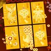 Comercio Exterior Transfronterizo 2027 Nuevo Estilo Vietnamita Año del Cordero Sobres Rojos Creativos Sobres del Zodiaco de la Oveja para el Año Nuevo