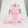 Material de Buceo Transfronterizo del Fabricante Taza para Coche de 40 oz con Correa Cruzada, Enfriador de Hielo, Gran Capacidad Aislada Portátil para Exteriores