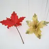 Decoraciones Navideñas 27cm Flores de Navidad Floreros para Árbol de Navidad Arreglos Florales Fiesta de Bodas Decoración de Atmósfera para el Hogar Flores Artificiales