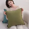 Cojín Decorativo de Chenilla Liso de Alta Gama y Elegante, Cojín Grande para Sofá, Cojín para Respaldo, Almohada para Cabecera, Respaldo de Sala de Estar