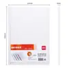 Carpeta con clip Deli 5531-a4, carpeta de informes, clip de varilla, protector de examen para estudiantes, carpeta de archivo para almacenamiento de oficina