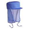 Gorra de trabajo para catering, fábrica de alimentos, transpirable, higiénica, gorra de malla Baotou, para taller de alimentos, a prueba de polvo, para hombres y mujeres, anticaída del cabello.