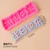 Molde de Biscoito Molde de Botão Cozinha Doméstica Loja de Bolos Decoração de Mesa de Sobremesa Molde de Silicone Artesanal DIY Molde de Pressão