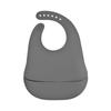 Babero de silicona para bebé nuevo de 1 a 3 años, bolsillo para comida para niños, bolsillo para comida impermeable para bebé, bolsillo para saliva de grado alimenticio para niños
