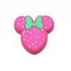 Zapatos con agujeros Flor Nuevo Accesorios de Hebilla de Zapato Cruzado Zapatos de Dibujos Animados Accesorios DIY Fruta de Dibujos Animados Mickey Minnie