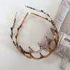 ¡Diadema! Nueva Diadema Simple Estilo Coreano Retro Color Carey, Pinza para el Cabello Antideslizante para Lavarse la Cara, Accesorio para el Cabello para Volumen Craneal Alto