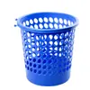 Cesta de Papelera de Malla Deli Stationery 9556 Cubo de Basura de Plástico Cubo de Papel Azul Cubo de Limpieza Papelera Venta al por Mayor