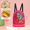 Bolsa de Natação Infantil, Mochila com Separação Úmido/Seco, Necessaire para Meninos, Bolsa à Prova d'Água para Meninas, Bolsa de Praia, Bolsa de Armazenamento para Natação
