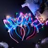 Diadema de Orejas de Conejo Luminosas Palo de Hada Orejas de Gato con Flash Diadema de Mickey Regalo para Empujar en el Suelo Regalo de Puesto en Mercado Nocturno