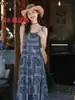 Blusa larga de punto estilo étnico vintage con borlas colgantes, cinturón para colgar, chaleco calado de belleza para mujer, venta al por mayor de verano