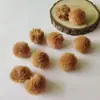 20mm Bola Colgante de Otoño e Invierno Bola de Pelo de Conejo Colgante de Felpa DIY Accesorios de Joyería Cuentas Cadena de Teléfono Móvil Llavero
