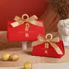 Caja de Azúcar Caja de Dulces de Boda Modelo Nuevo de Alta Gama 2026 Bolsa de Dulces de Boda Celebridad de Internet Caja de Regalo Caja Vacía