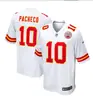 Camiseta de manga corta de fútbol americano de la NFL de comercio exterior KansasCityChiefs Chiefs 15 MAHOMES leyenda de segunda generación
