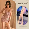Lencería Sexy para Momentos Privados, Puro Deseo, Reina del Cosplay Noche de Discoteca Vestido Ajustado con Lentejuelas, Cuello en V Profundo, El Atuendo Definitivo para Mujeres Jóvenes