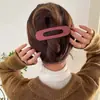 Pinza para el pelo de pato de pico de gran tamaño para mujer, color caramelo esmerilado, para la parte trasera de la cabeza, flequillo, mechones rotos, clip superior, pinza de acabado lateral, accesorio para el cabello